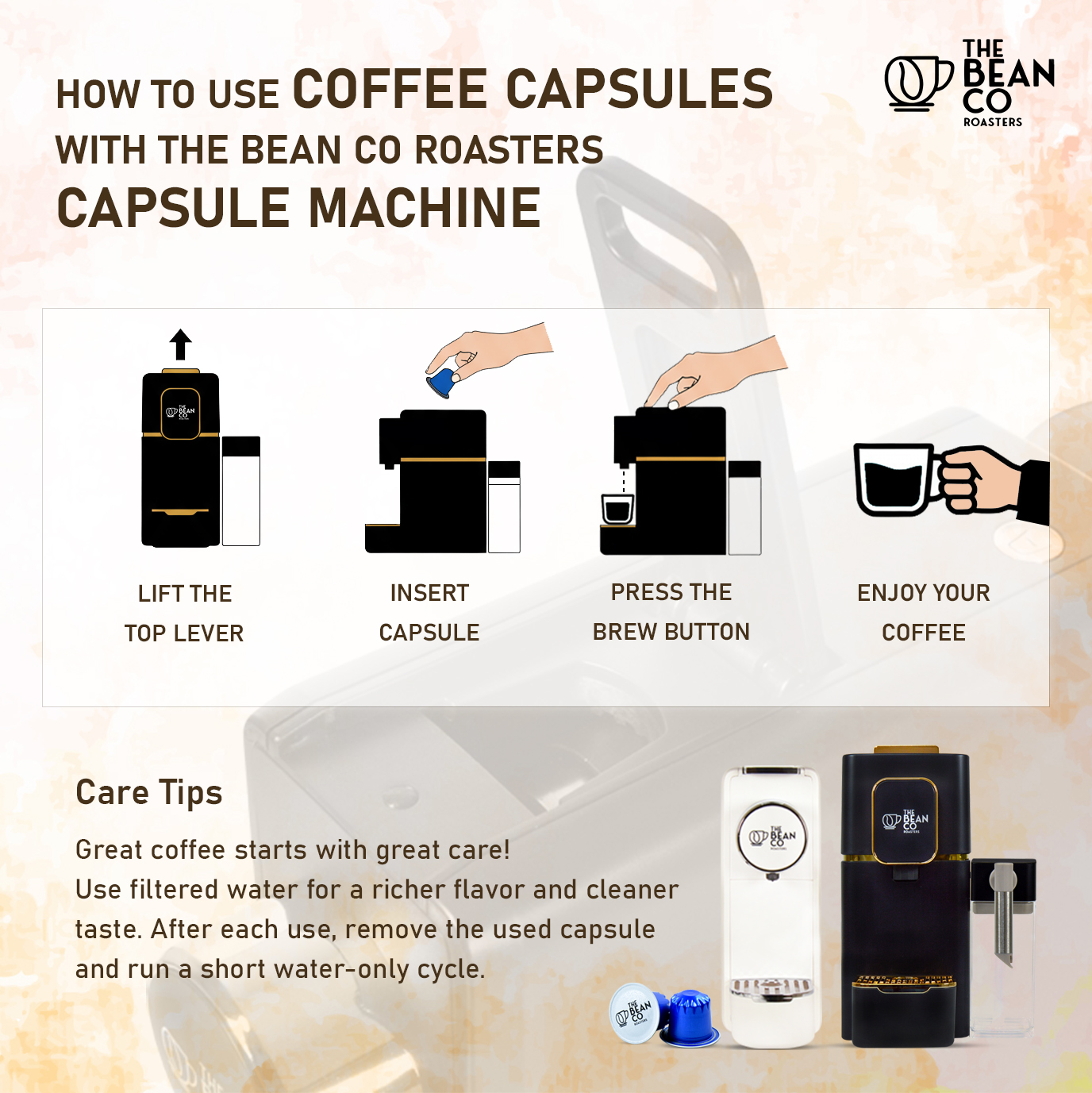 How to use Coffee Capsule New
